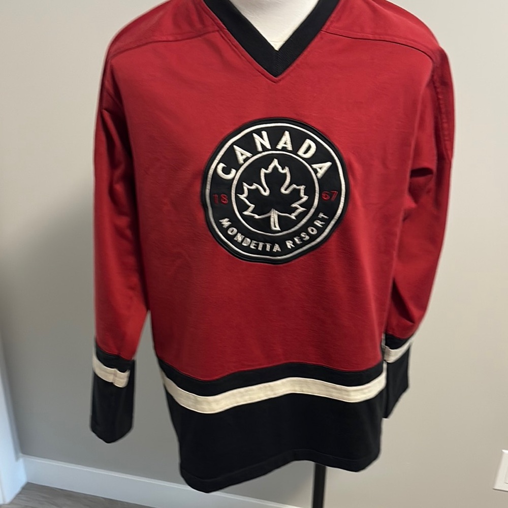 Mondetta Red and Black Hockey Jersey
